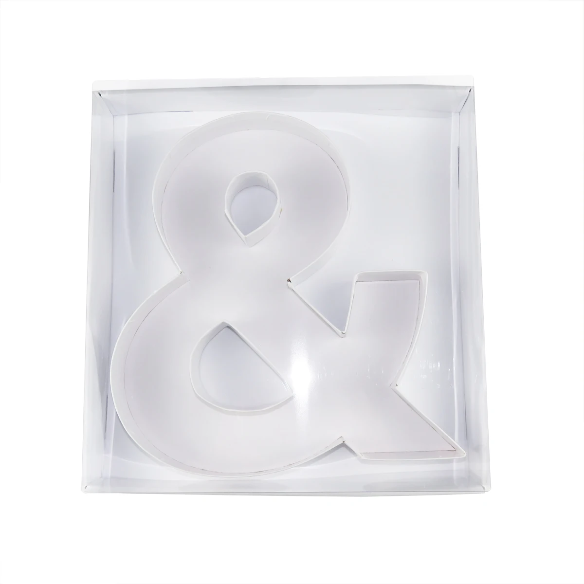 Sweet dessert Catering Packing Alphabet Cardboard Paper Mache Letters Shaped Box For Thai food