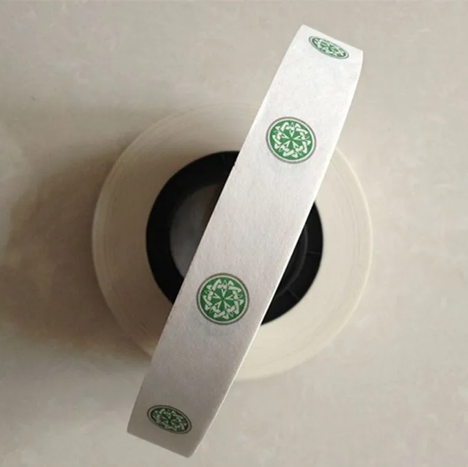 Banknote banding tape 20mm wide strap money bundle tape custom printed paper strapping tape