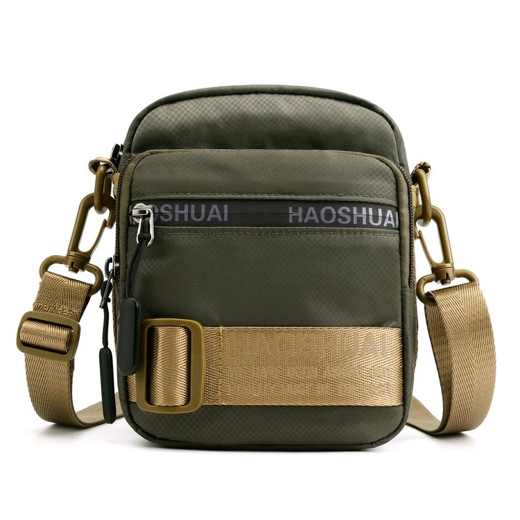 Fashion OEM waterproof durable shoulder bag men mini shoulder messenger bag