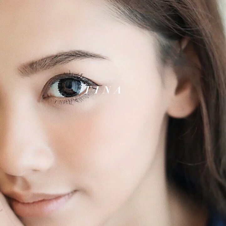 very cheap colored contacts prescription contact lenses  muse girl black 14.5 mm