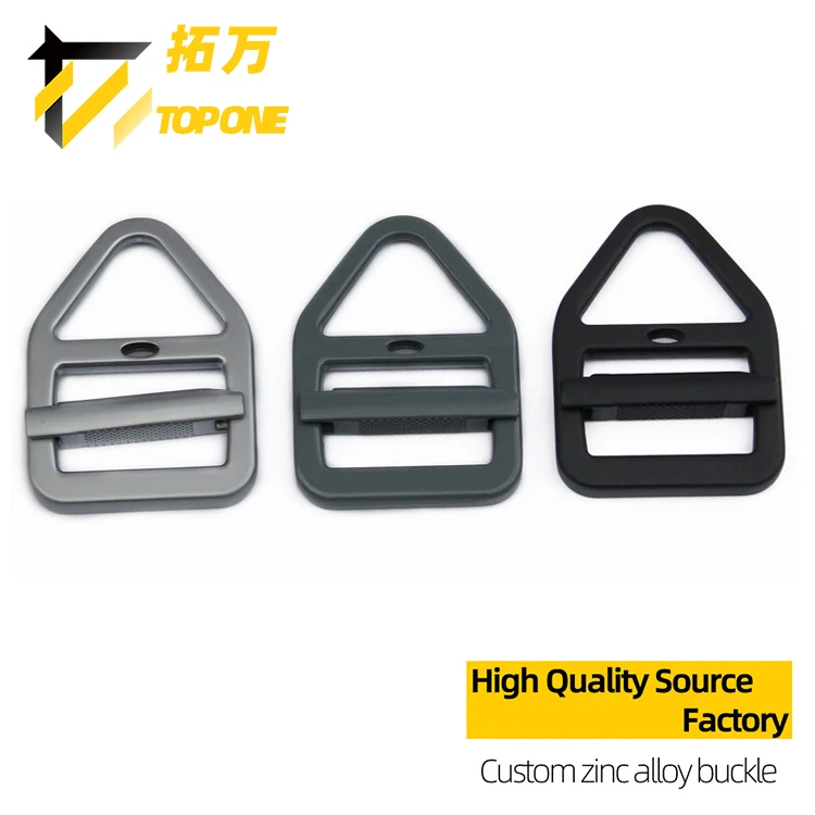 Amazon Garment Belt Accessories Military Backpack Belt Zinc Alloy Metal Buckle 38mm