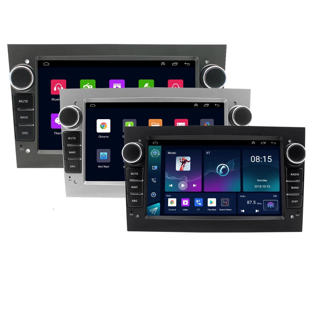 7-дюймовая Автомагнитола Android 10 автомобильная аудиосистема с Gps Wi-Fi BT 2 Din магнитола на автомобильный Dvd-плеер сенсорным экраном для Opel