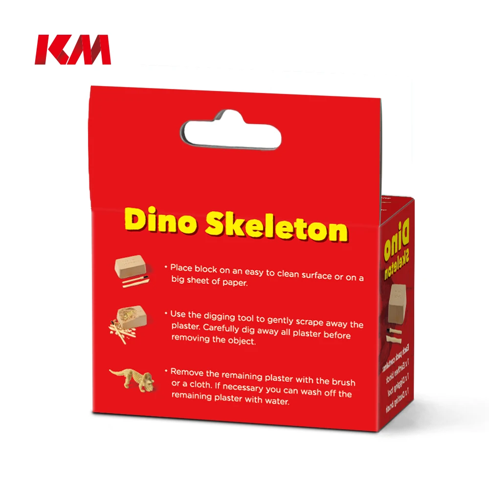 New Education Kids Toy Collection Dinosaur Bones Skeleton Excavation Dig Kit STEM toys