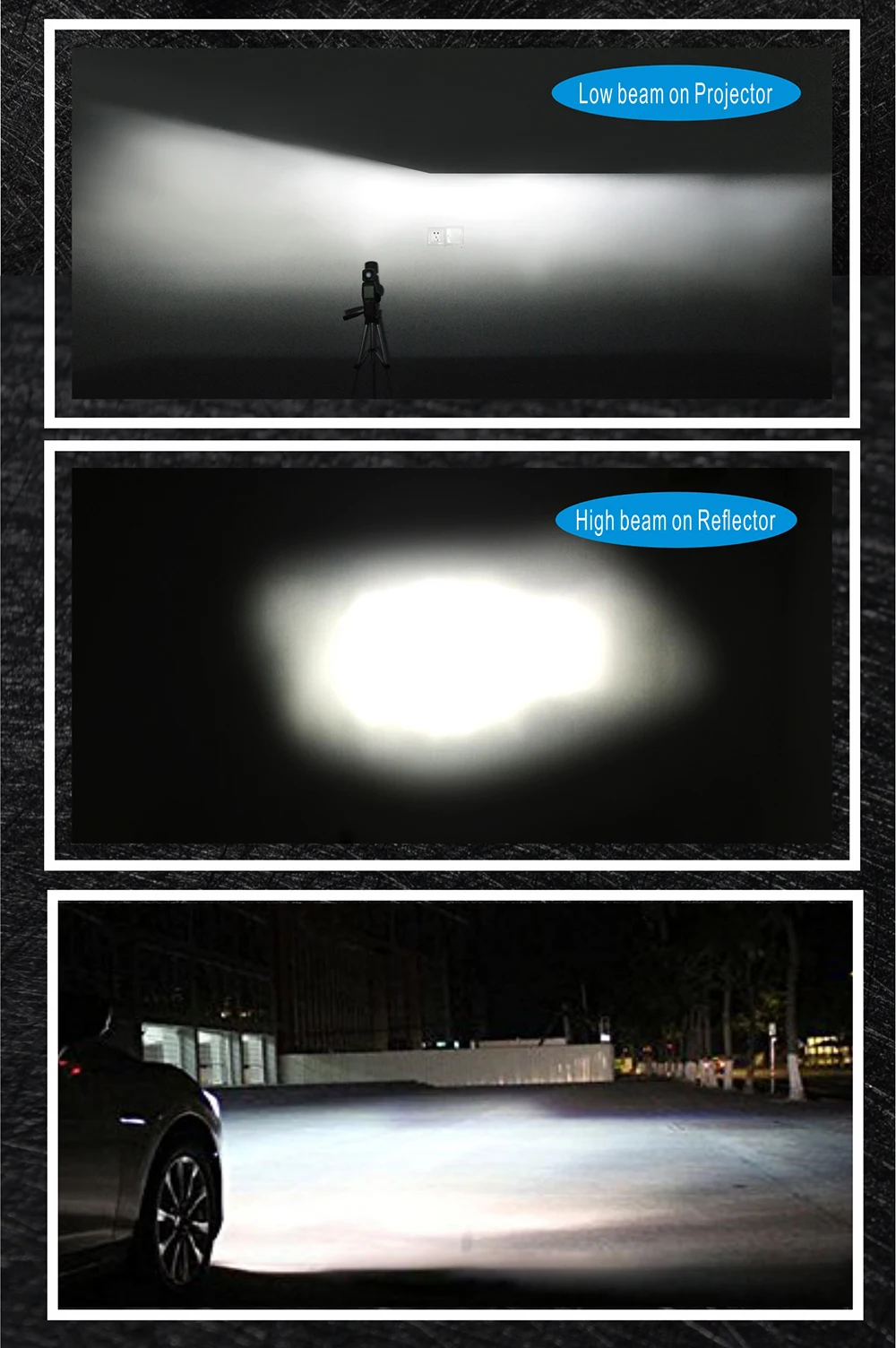 WOW Brightest P9 13600lm 100W led h7 6000k d3s led head lights conversion bi led projector lens for cars and trucks 12000 lumen