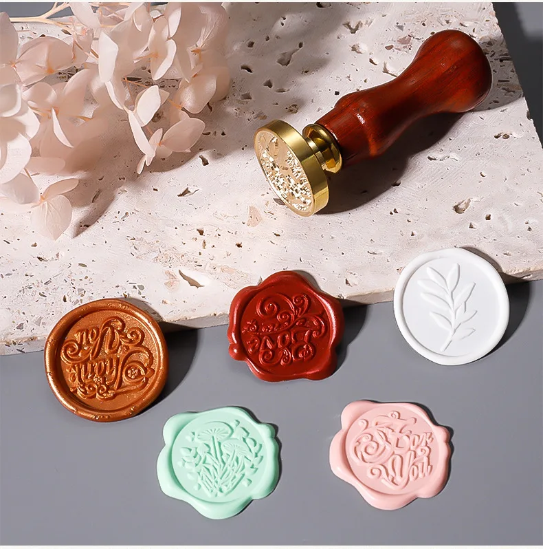Wax Seal Stickers Custom Wax Seal Sticker Sealing Wax Stickers Stamp Wedding Invitation Letter Envelope Monogram