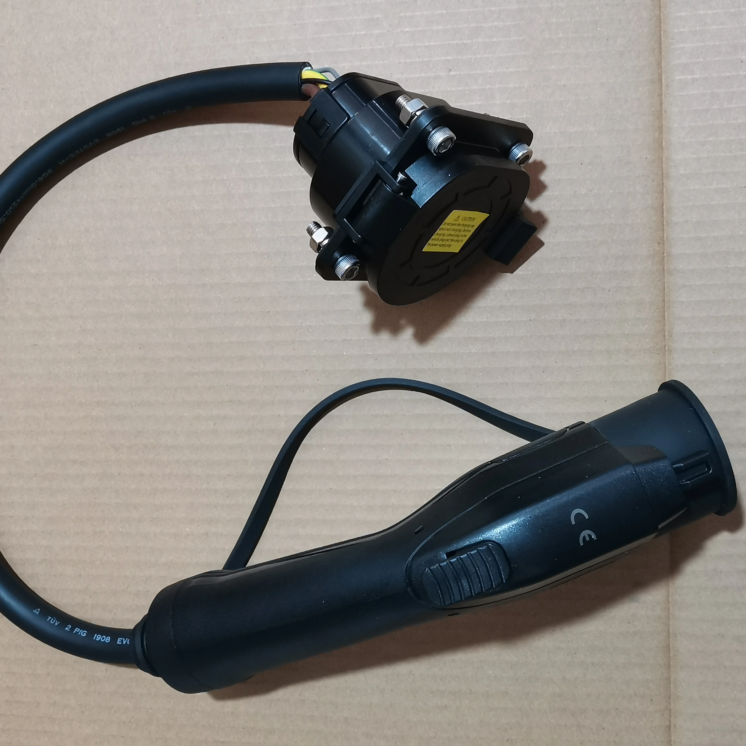 
AC ev 32A 240V 1 фаза Тип 2 разъем к типу 1 адаптер преобразователь европейского стандарта в американский стандарт 