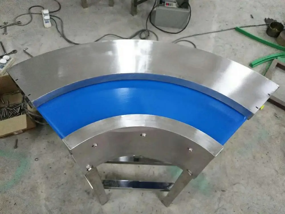 
Curved 90 degree belt conveyor bend 180 degree conveyor belt price 