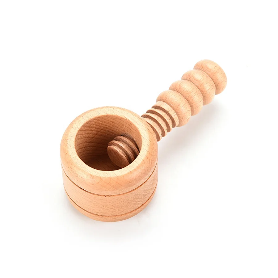 Commercial Cheap Palm Cashew Nuts Crackers Handle Macadamia Food Almond All Wood Nut Cracker