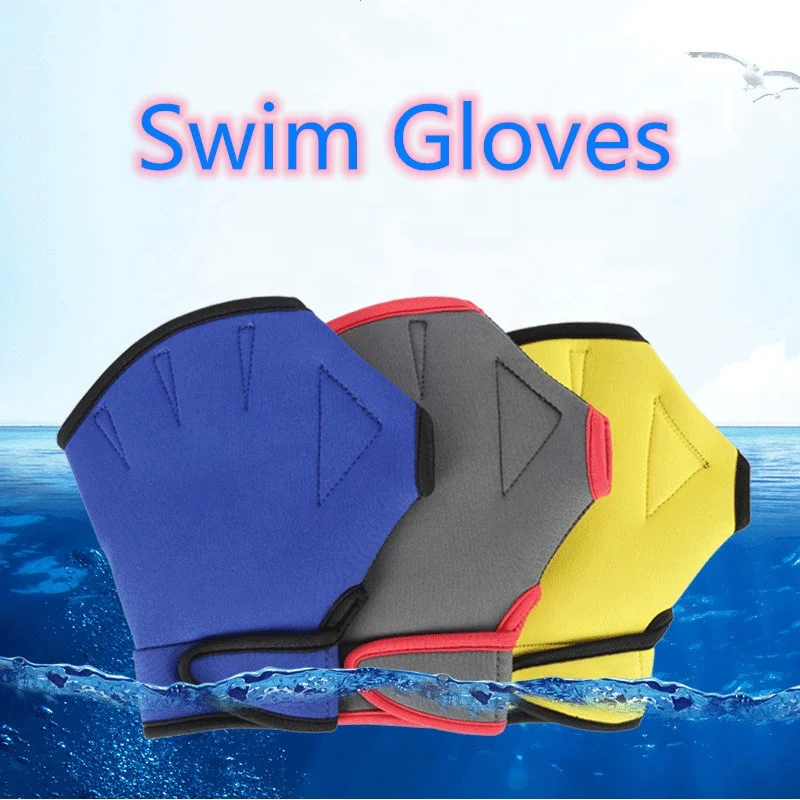  Hot Selling Diving Hand Gloves Swimming Wear Paddle Palm
