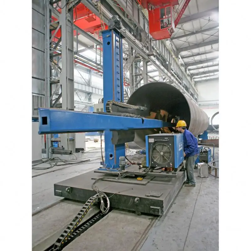 Роботизированное оборудование для сварки h-steel и прицепов h-образный луч Автоматический погружной аппарат