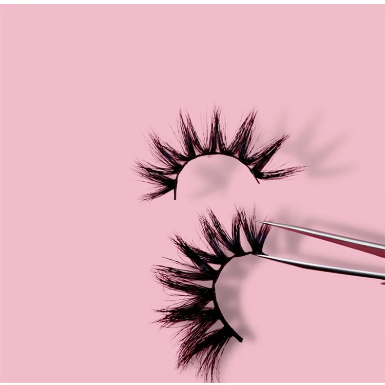 Factory Wholesale Price 25Mm 3D Mink Eyelashes Real Siberian Mink 25Mm Lashes With Customize Own Brand Box