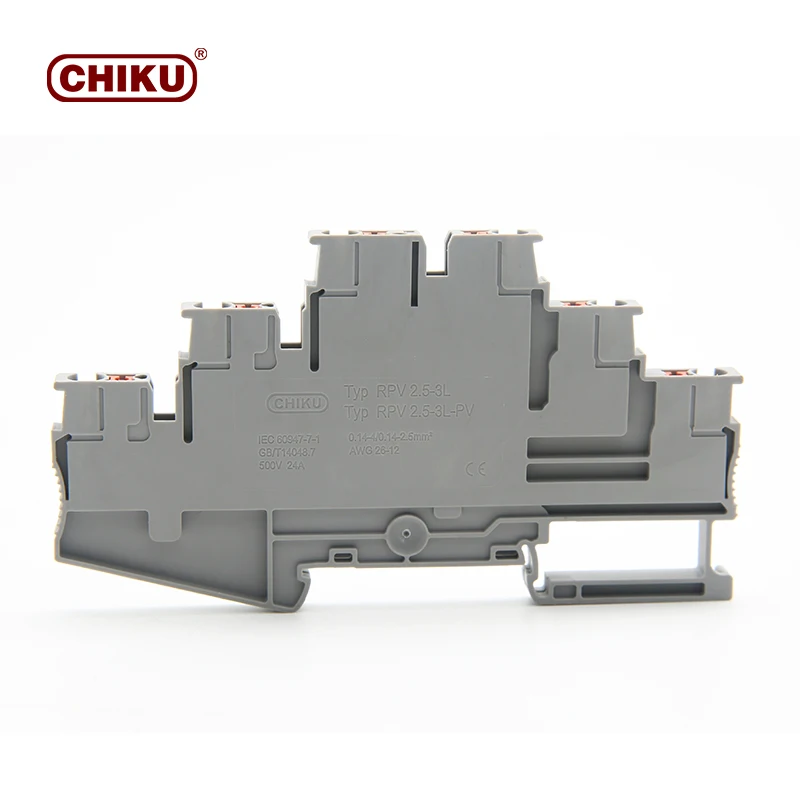 V0 500v RPV2.5-3l CHIKU терминал Din Rail Терминал