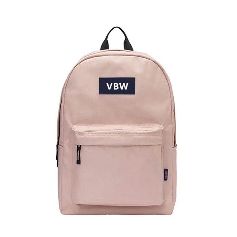 Custom Logo Pattern Print Bulk Schoolbag for Teens Travel School Student Bookbag Stylish College Backpack