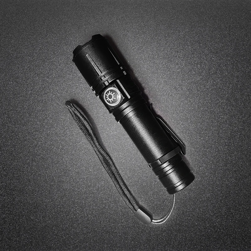 2024 new design hot high power led flashlights rechargeable 18650 tactical flashlight torch light