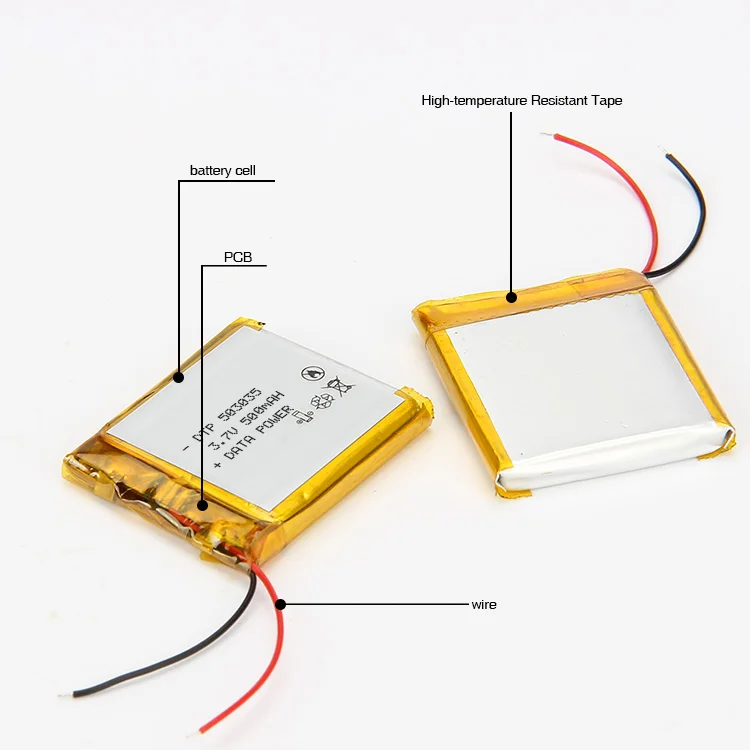 Горячая распродажа DTP 503035 300 мАч 3 7 В литий-полимерный аккумулятор для bluetooth гарнитуры lipo rc батарейный блок
