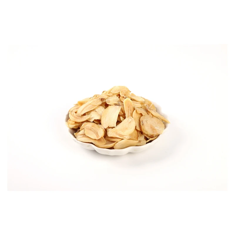 Plastic Packaging Fried Garlic Flakes Manufacturers Made Dry Garlic Slice