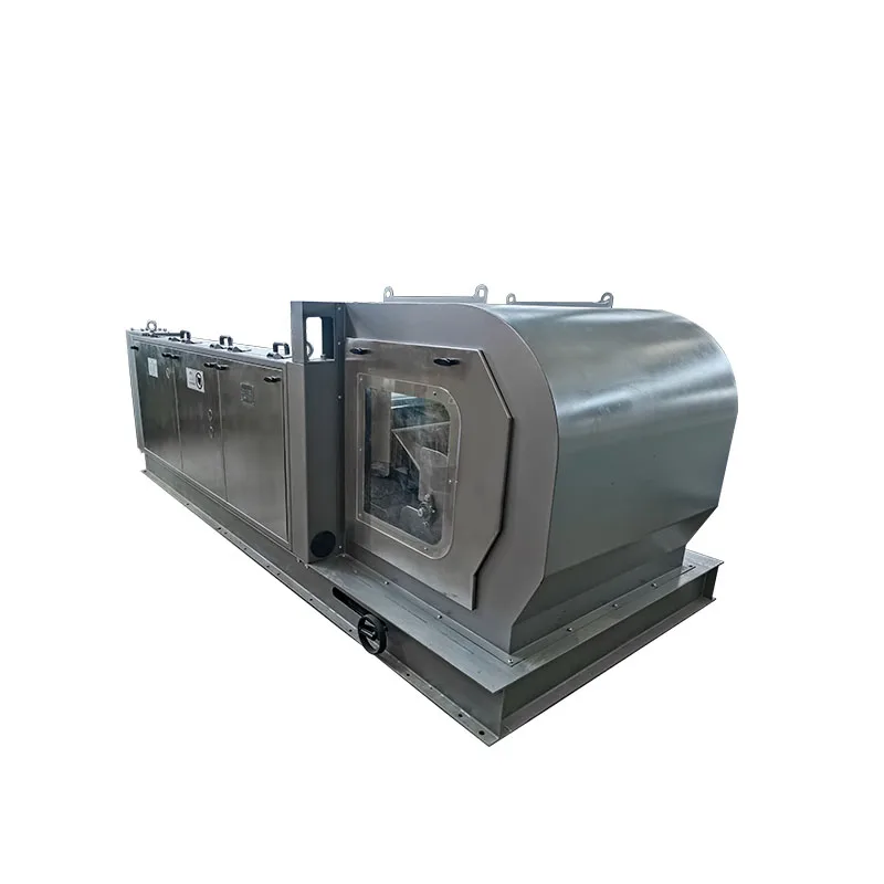 Eddy Current UBC Separator in Waste Management Help Separate Aluminum Cans, Steel Cans and Plastic Bottle