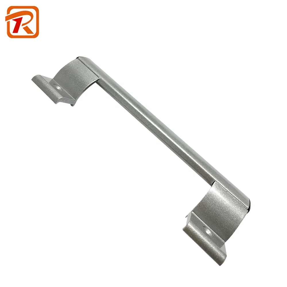 Customized Aluminum Door Accessories Big Pull Handle Hollow Glass Door Handle