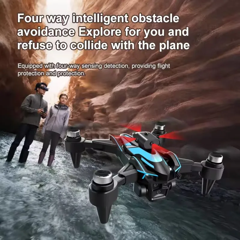2025 New K12MAX Drone Professinal 8K Three Camera Wifi FPV Obstacle Avoidance Optical Flow Hover Wide Angle RC Quadcopter Drones