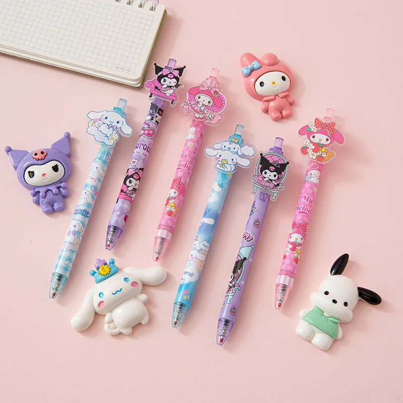 Cartoon Touch Pen Cute Patch Neutral Pen Girl Heart Beauty Lotty Scrolling High Beauty Stationery Wholesale