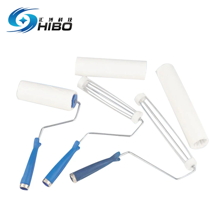 Clean room ESD Aluminum Handle Sticky Silicone Roller Anti-static Sticky Roller