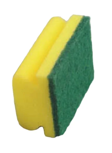 Multi-colors PU Sponge With Scouring Pad In Different Shapes