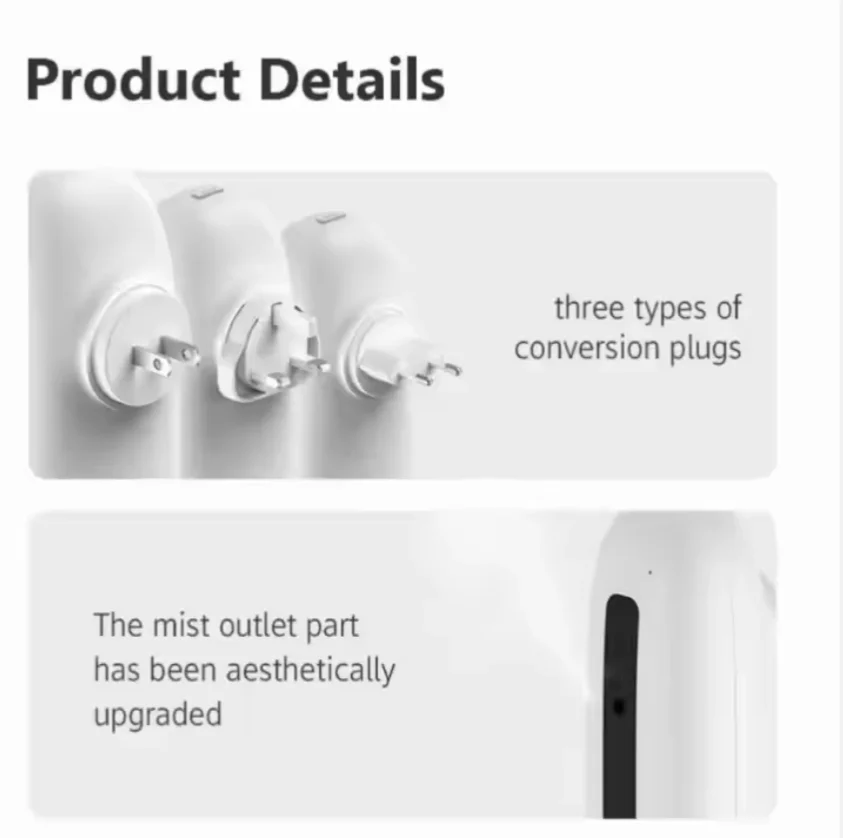 Slightly Aromatic Deluxe 100ml USB-powered waterless Perfume Dispenser Mini Oil Fragrance diffuser Home Car Home 1 year