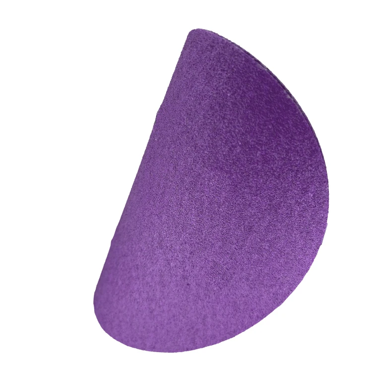 abrasive disc Porous 6 inch sanding disc round sand paper purple abrasive sanding disc for car