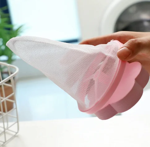 Creative Floating Lint Dirty Collector for Washing Machine Laundry Clothing Washing Ball Hair Filter Mesh Bag