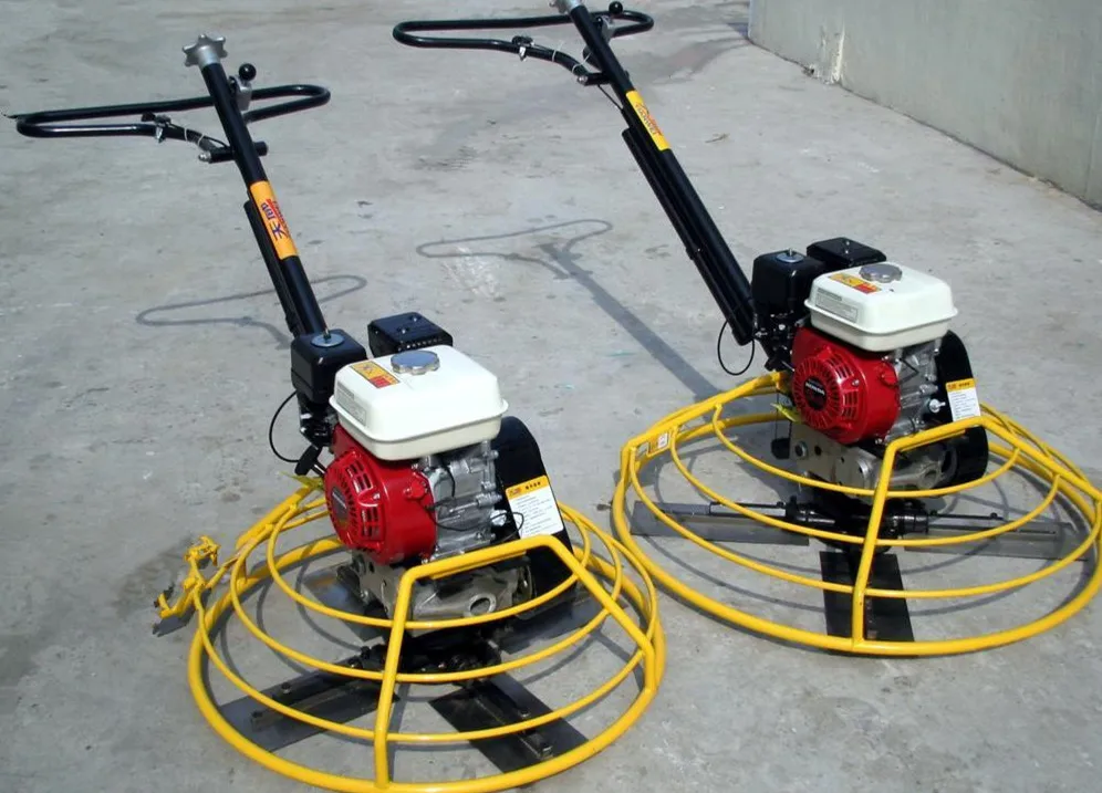 heavy type power trowel 40' concrete power trowel machine GX160 gasoline engine walk behind concrete trowel