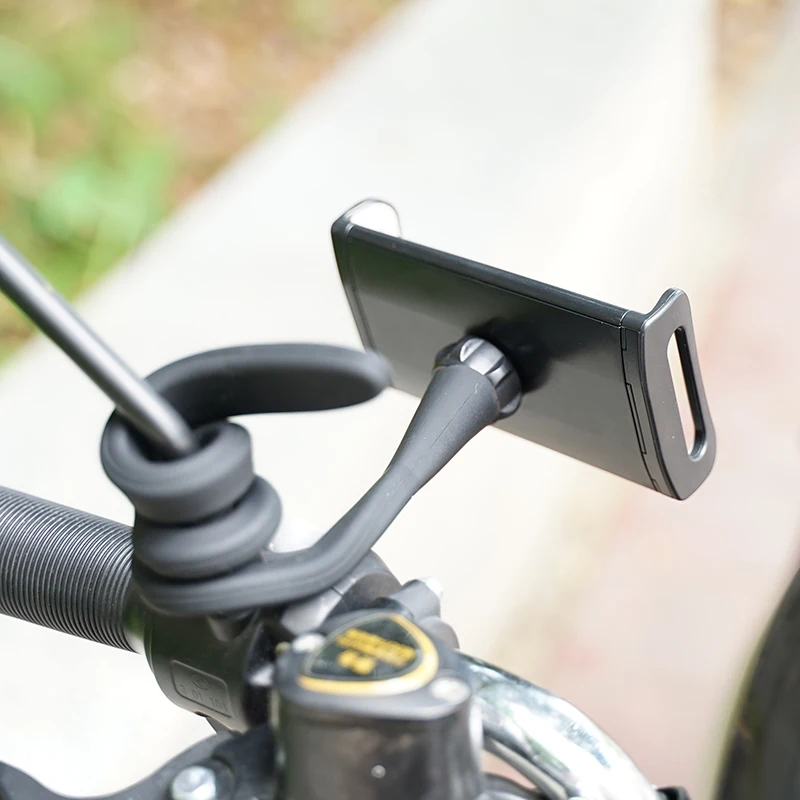 
Shengyi Patent Phone Grip Holder Long Arm Adjustable Neck Car Mount Mobile Tablet Phone Holder For Bicycle 