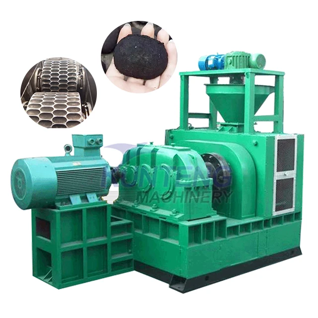 1-30T/H Customizable Egg Shaped Coal Press Machine Compressed Charcoal Machine Equipment Production Fuel Briquettes