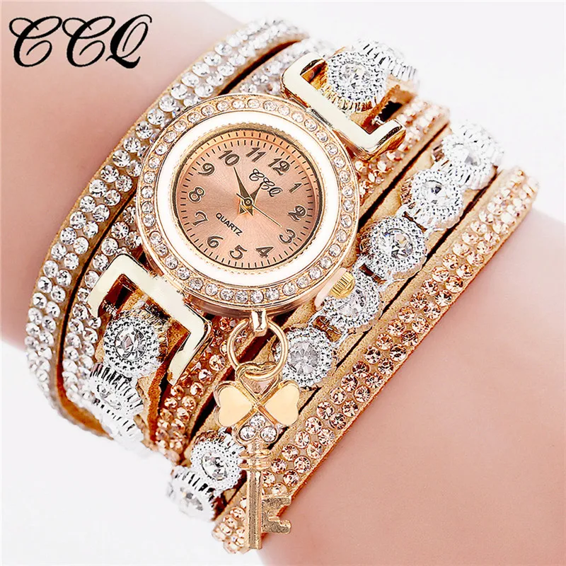 WJ-8954 Fashion Woman Chinese Factory Cheap Custom Logo Watch Wholesale 2021 Pu Leather Bracelet Black Ladies Watch