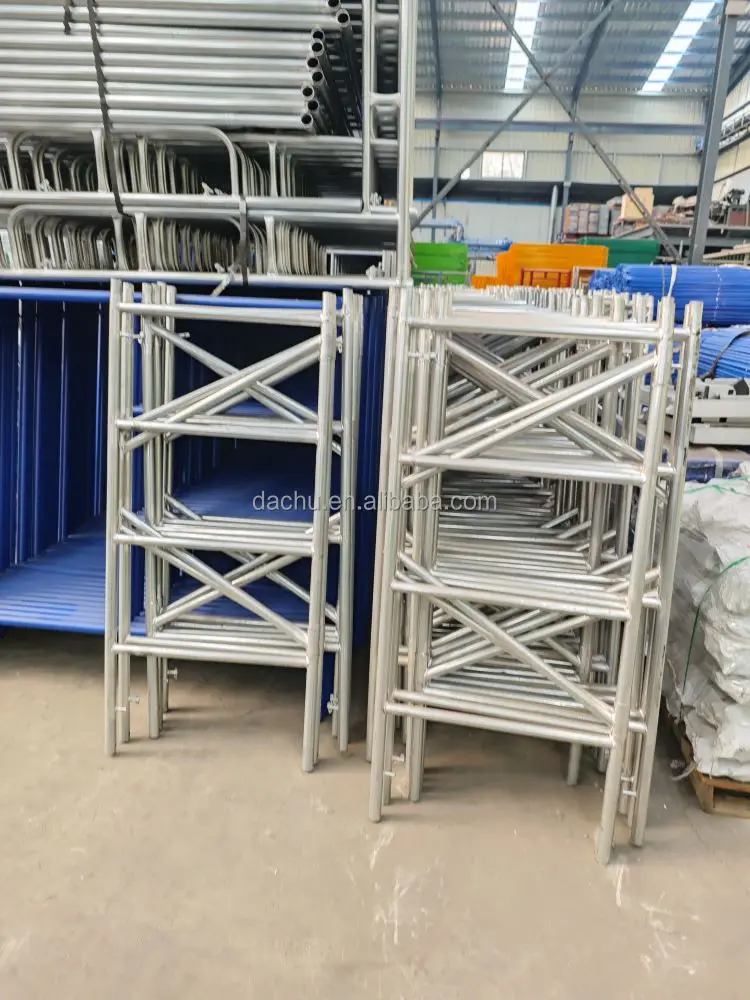 Aluminum Frame Scaffolding Multi-Purpose for Construction with CE Certification High Quality Material Scaffoldings