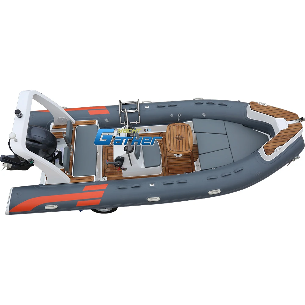 18 футов 5 м Rib550B Дайвинг спасательная лодка Спортивная жесткая надувная с трубкой ocra для продажи