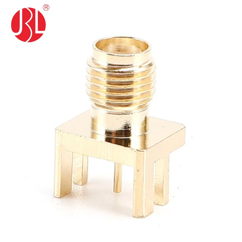 SMA-KE-895-H14.2-1.6 Edge Mount SMA Jack Straight SMA Female Connector