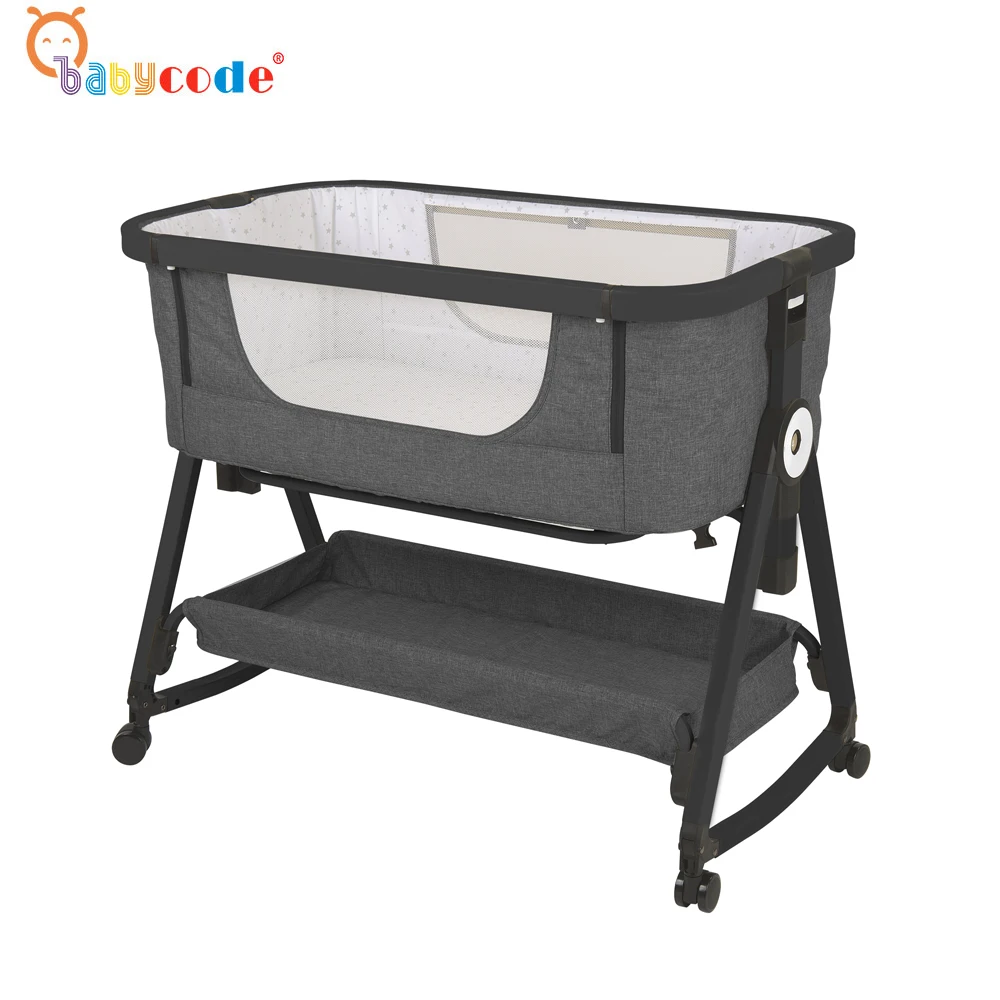 2021 Baby Code Portable/ Bed setting crib Baby bedding Bassinet Sleepers /Cradle/ wood look Baby Cribs
