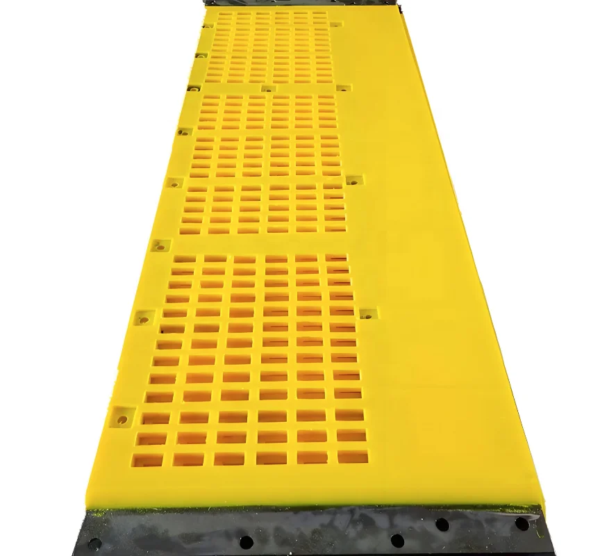 XG 2024 polyurethane dewatering mesh screen panel polyurethane mining vibrating screen mesh Tensloned polyurethane screen mesh