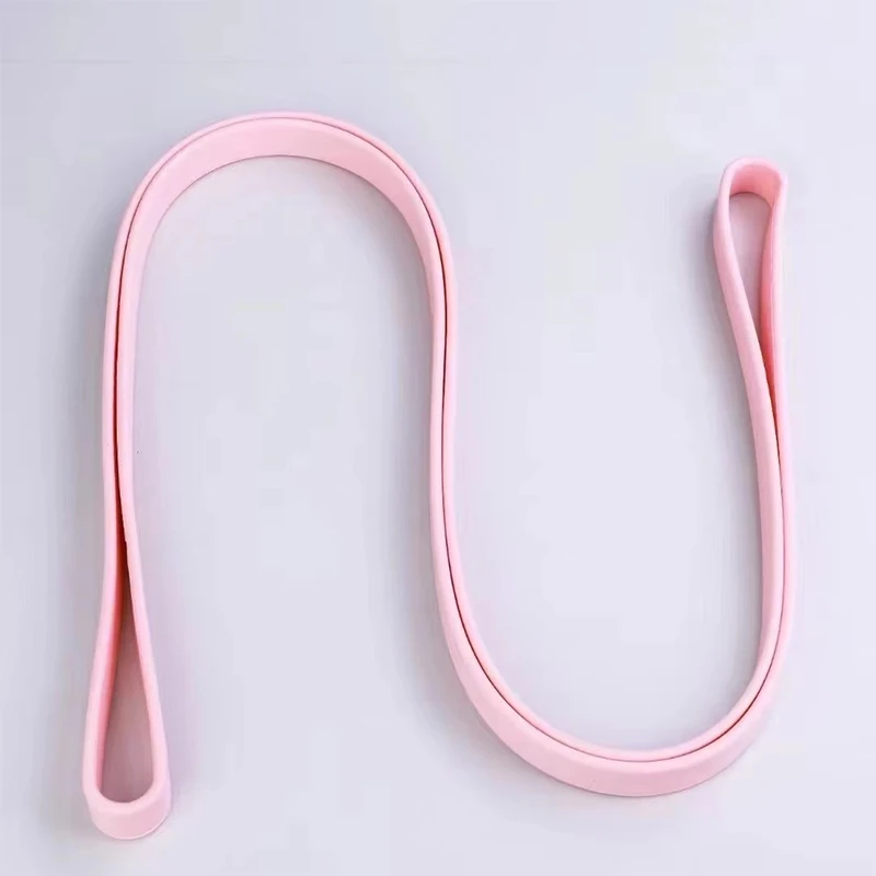 Custom Logo Workout Resistence Bands High Elastic Yoga Resistance Band Silicone Gym Resistance Bands