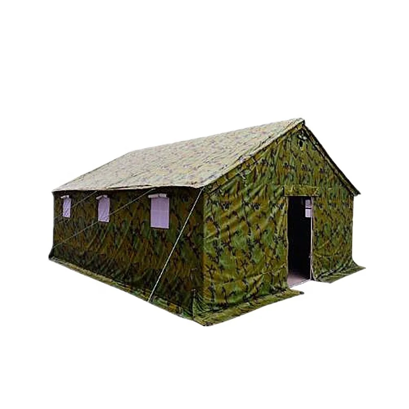 20 person single layer canvas tactical tent
