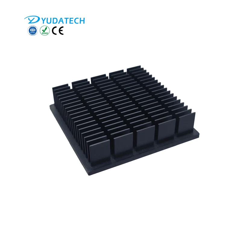 customizes various sizes of motherboard chip heat sink aluminum cold forging raspberry pi 4b heatsink