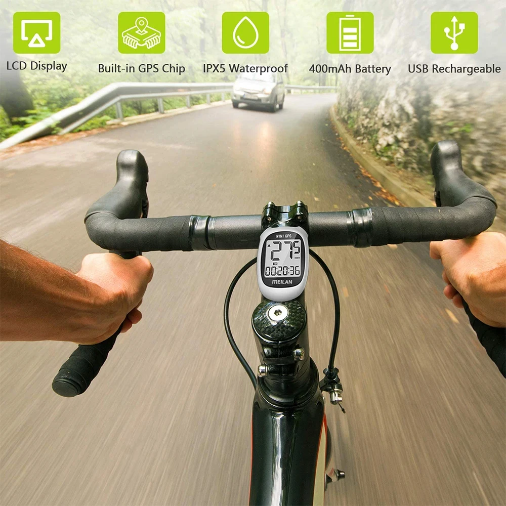 iGPSPORT BSC300 GPS Велосипедный компьютер Беспроводной спидометр BLE ANT+ Навигация по маршруту Велоспорт Одометр
