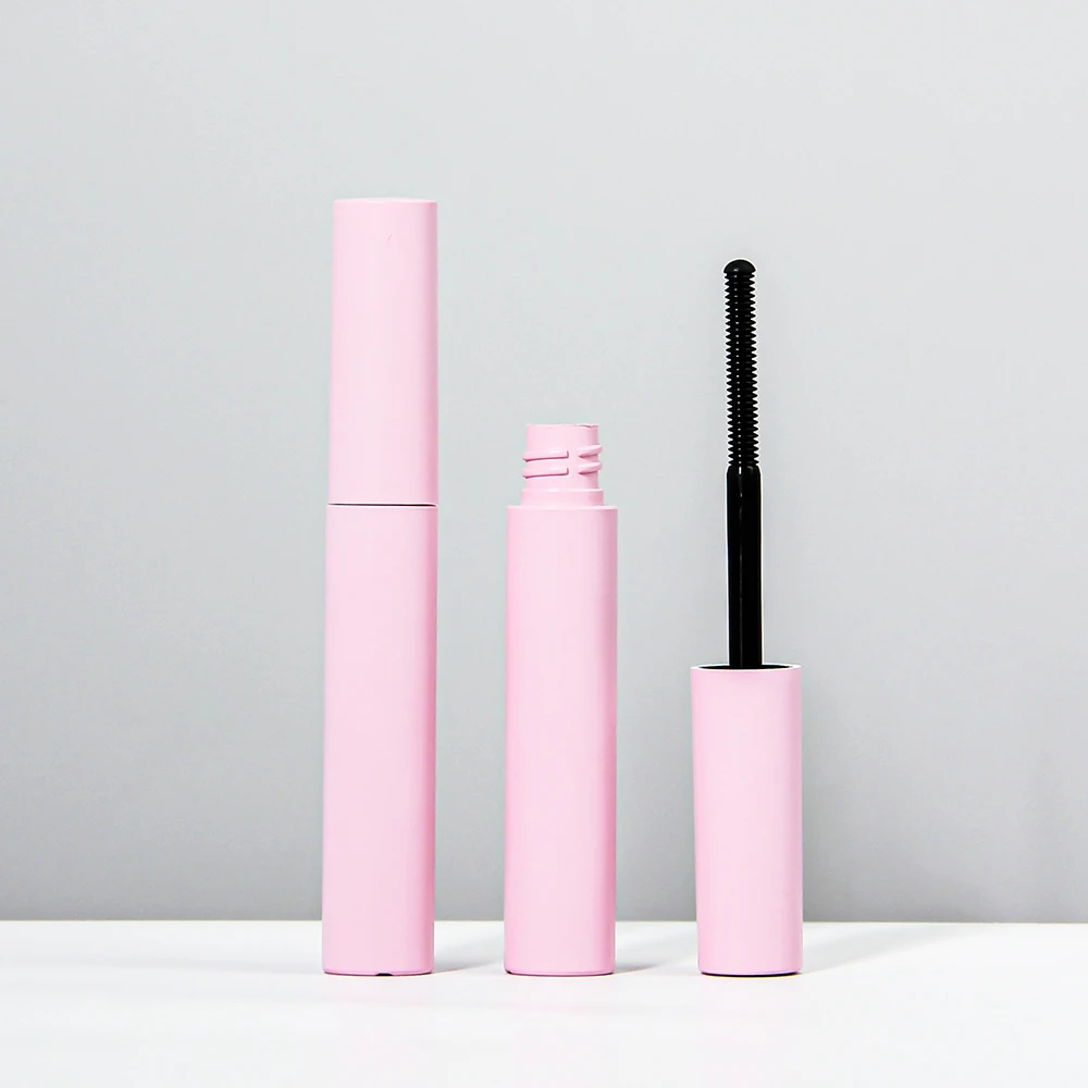 OEM 4.5ml Wholesale Plastic Mascara Bottle Make Up Packaging Eyelash Lift Mascara Tube With 360 Degree Threaded Coil Brush Head