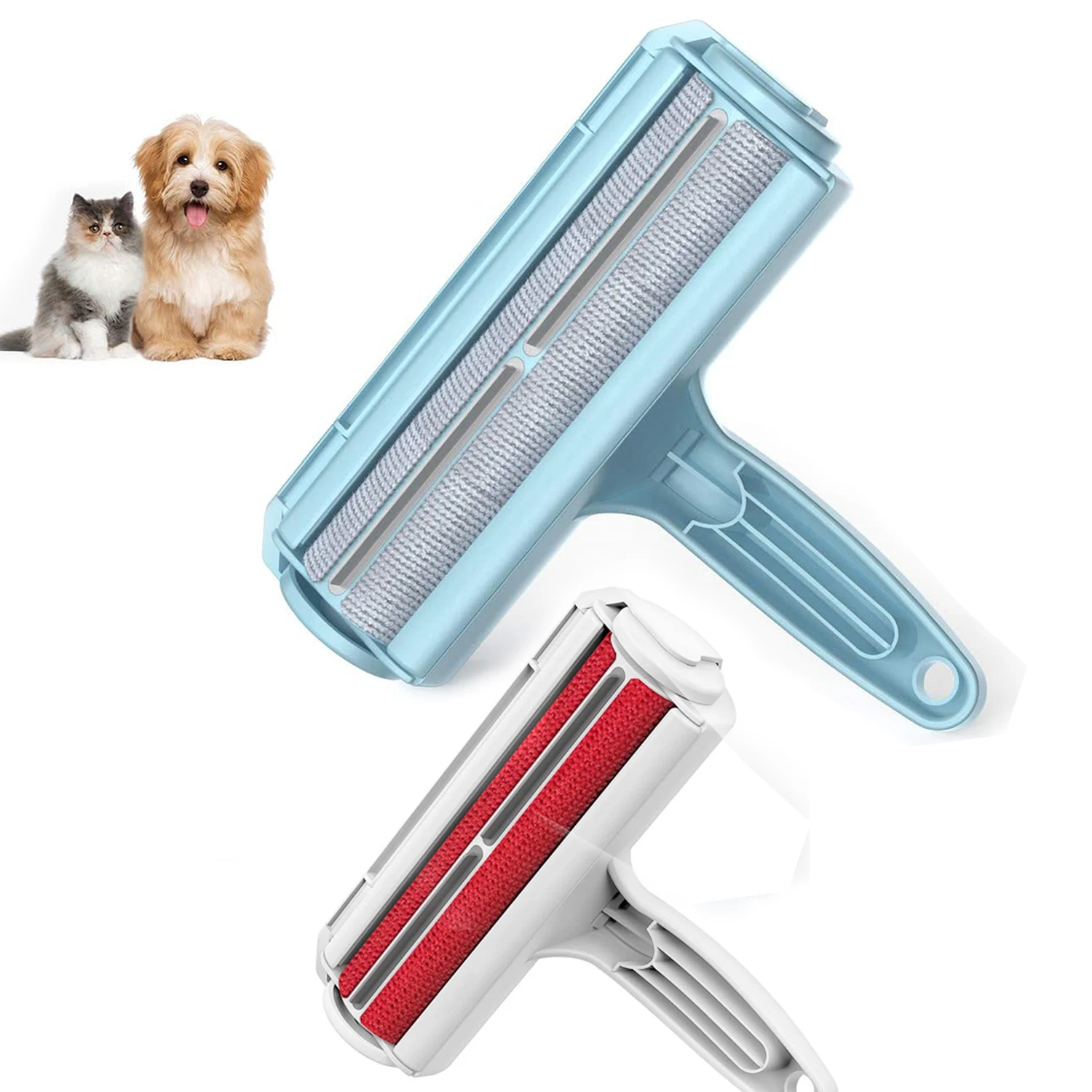 Furniture Carpets Clothing Cleaning Lint Brush Wholesale Pet Dog Cat Manual Sticky Brush Removing Hair Remover Roller