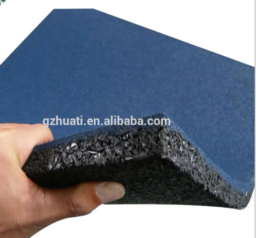 20MM Non Slip Kid Park Rubber Mat Cheap Playground Rubber Tiles Synthetic Epdm Flooring