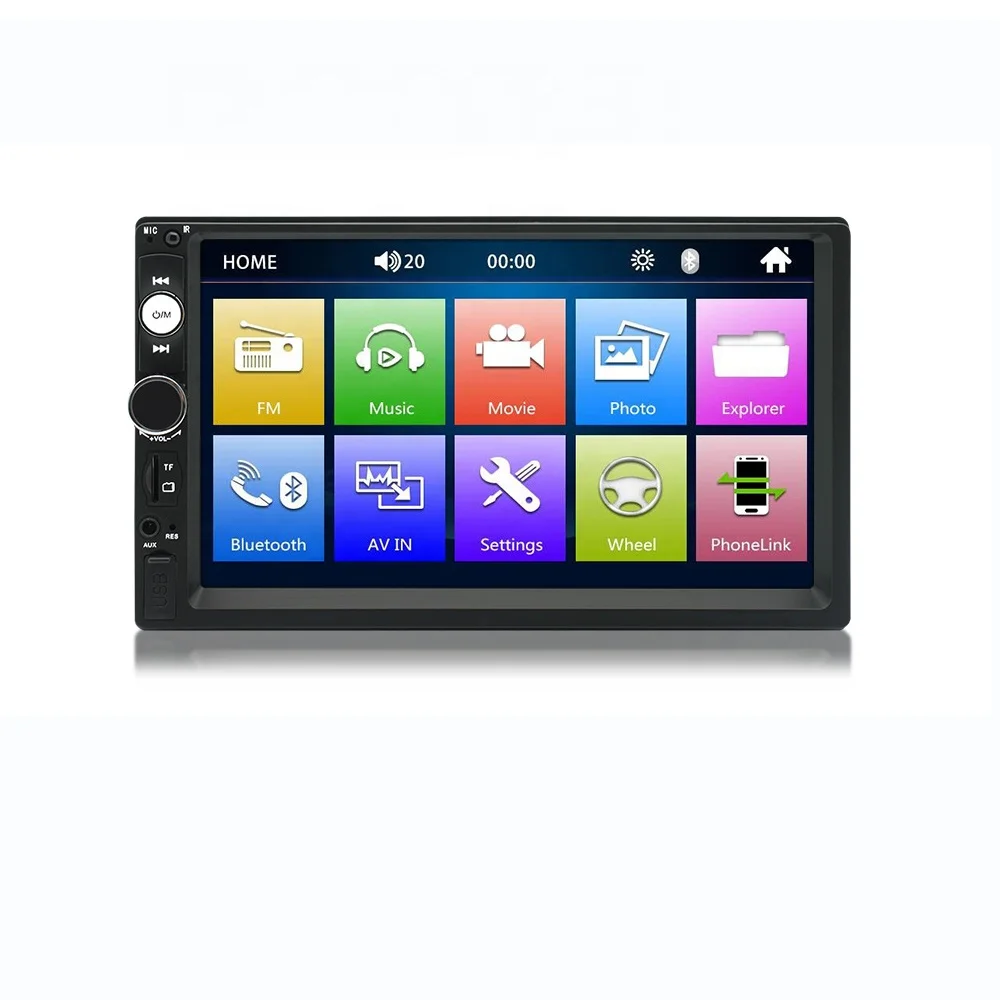 Universal 7 Inch 2 Din Android IPS Remote Control WIFI Car MP5 DVD Player CarPlay Function Car Stereo 7010B 7012B 7018B