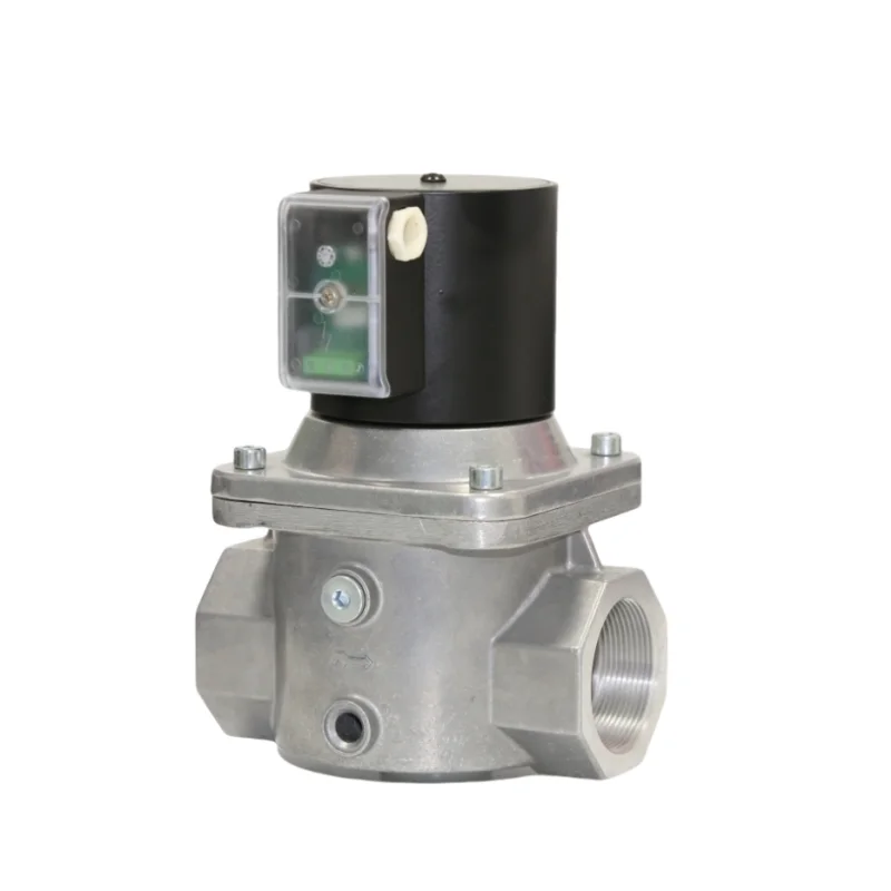 12V High-Temperature Gas Solenoid Valve Safety Control Parts for Gas Burners and Boilers OEM Customizable