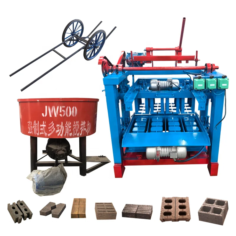 4-25b automatic brick making machine block cement brick making machine price in india brick making machinery curb stone olds