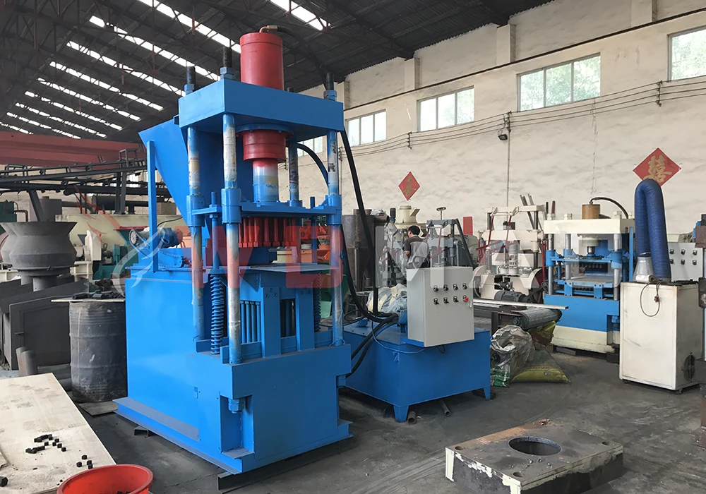 Trending products hydraulic charcoal powder press machine Shisha Charcoal Machine Briquetting Press For Charcoal Dust