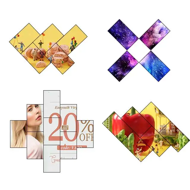 Домашний видеоконтроллер 4k, видеостена 55 дюймов 2x2 3x3, рекламный дисплей, рекламные плееры, ЖК-видеостена, сращивающийся экран